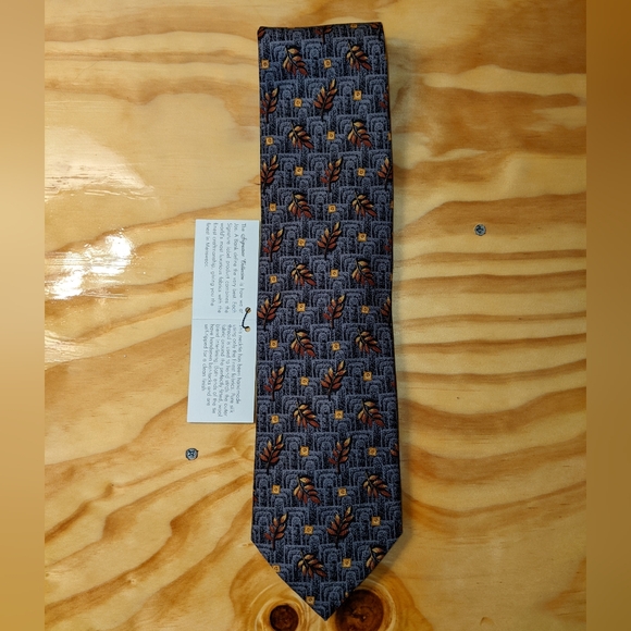 New with Tags Joseph A. Banks Signature Collection Men's Handmade Silk Tie - Picture 3 of 7